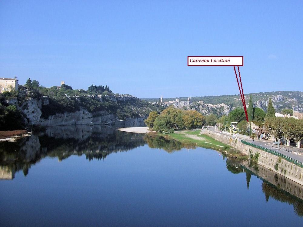 Apartmán Cairenou Location Saint-Martin-dʼArdèche Exteriér fotografie